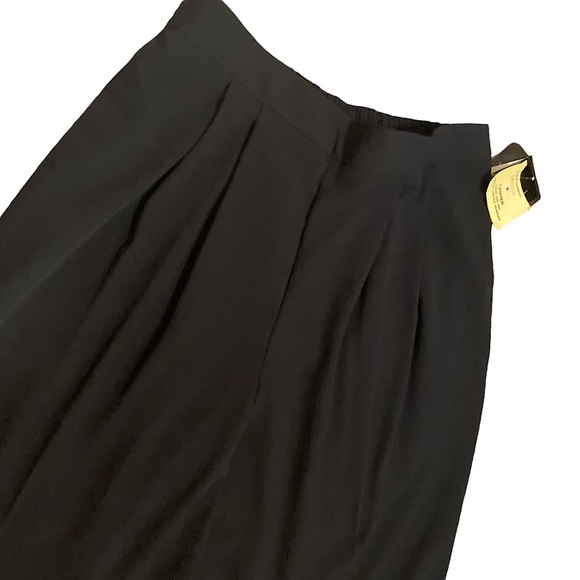 ๐ VINTAGE 80s TONI GARMENT FOR CC MAGIC BLACK HIGH WAIST PANTS SZ 12 - Picture 7 of 13